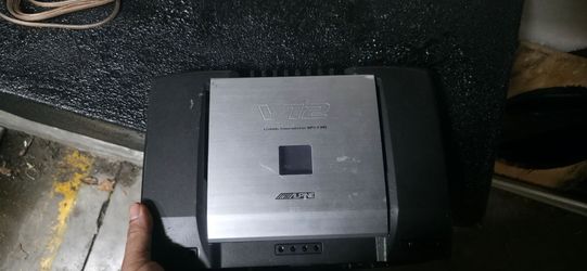 Alpine V12 4 Channel Car Amplifier MRV-F345 Clean Works Great