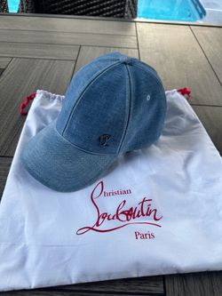 Mooncrest Suede Baseball Cap Christian Louboutin