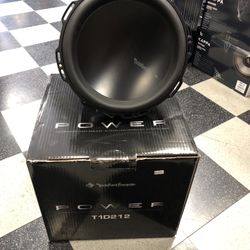 Rockford Fosgate T1 12 Inch Subwoofer 