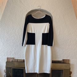 Black And White Dress