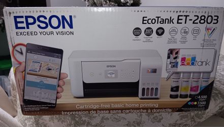 Epson Ecotank Et-2803 Printer New