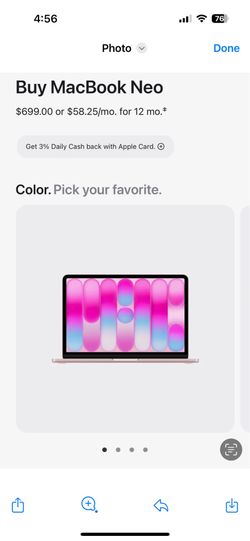 Apple MacBook neo