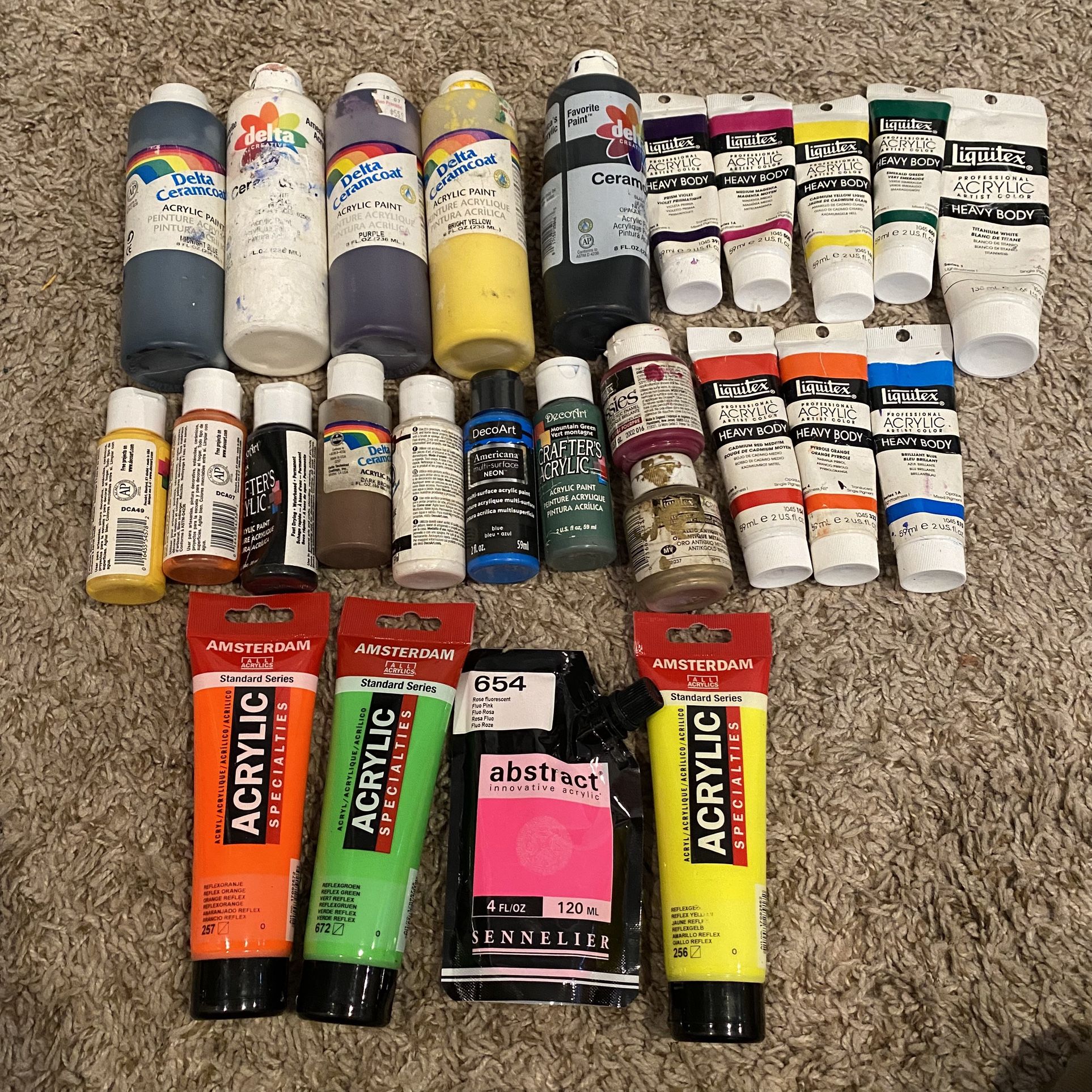 Acrylic Paint Bundle