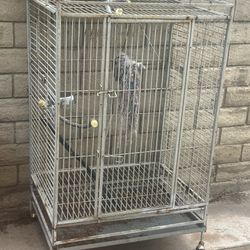 Big Bird Cage For Parrots Macaws 