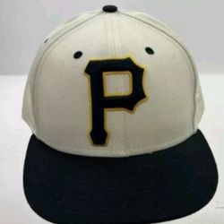 Pittsburgh Pirates Hat Club Ivory Chrome 2 Tone New Era Fitted Hat