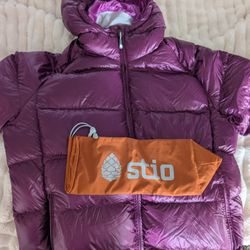 Stio Down Jacket 800fp Puffer Coat  New W XL