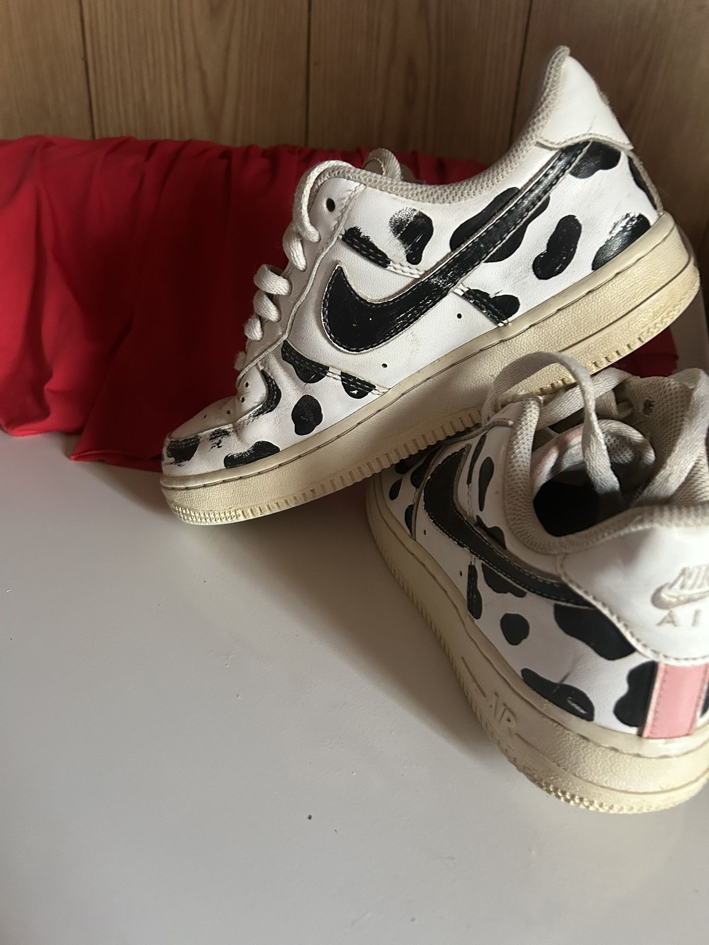Cow Print Nike Air Force one