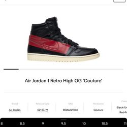 Air Jordan Retro High OG "Couture"