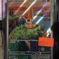 Victini Pokemon Card Single 