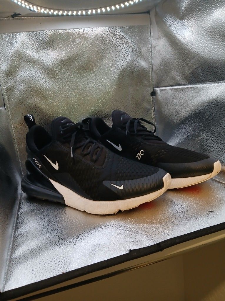 Nike Air Max 270 Men's Shoes Black White Anthracite Size 13 AH8050-002