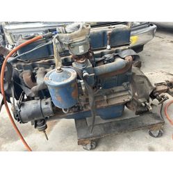 Rebuilt 235 Truck Chevy Motor with Standard Transmission