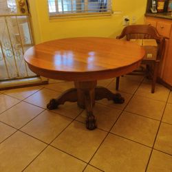 4ft Wood Table 