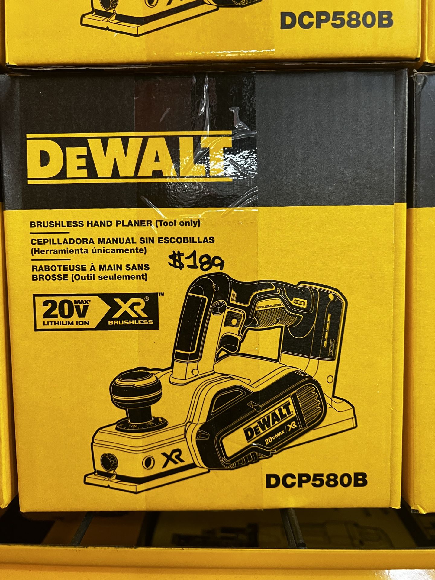Dewalt 20v Max XR Brushless Hand Planer Tool Only