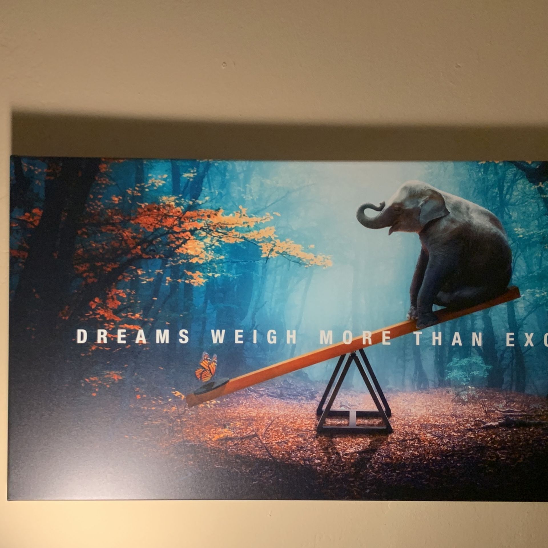 Ikonick Canvas - Dreams Weigh More Than Excuses