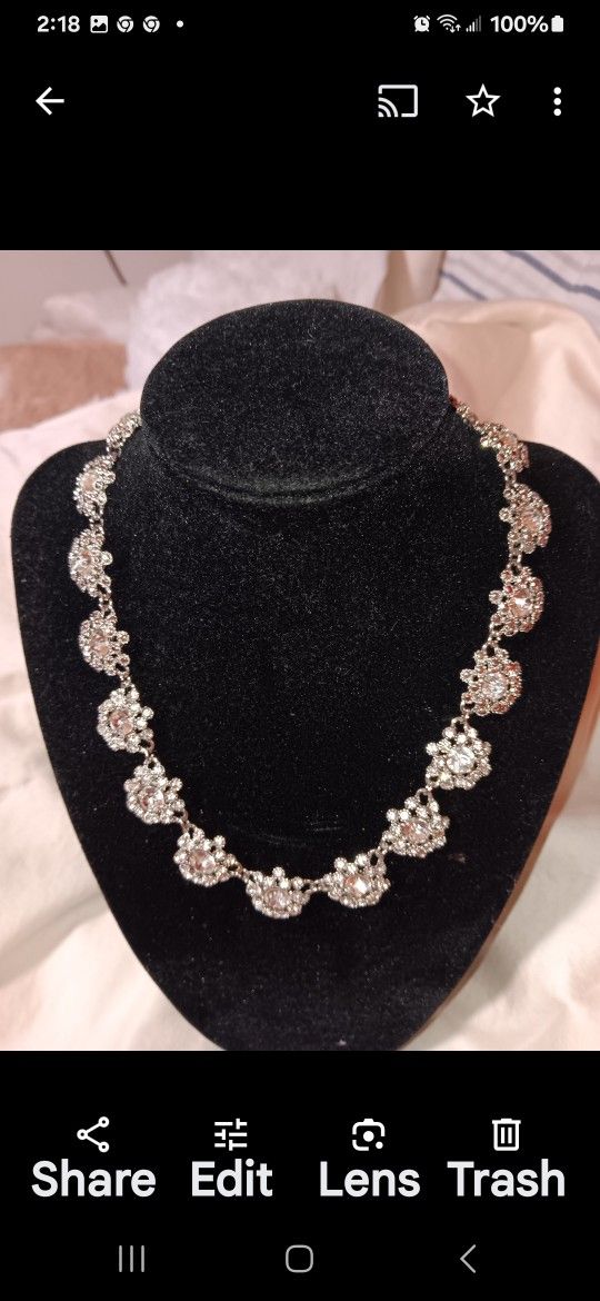 Rhinestone Necklace