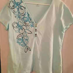 Croft&Barrow Large Womens Top