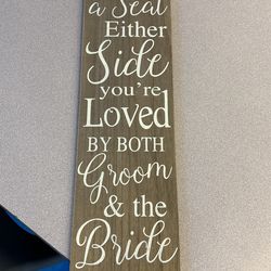 Wedding Sign
