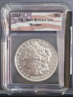 IGC Graded - 2023 Morgan Silver Dollar