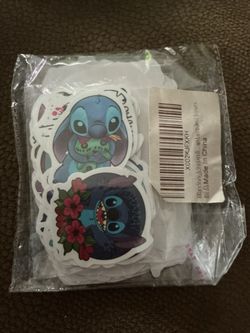 100 pcsCartoon Stitch Stickers for Kids, Vinyl Waterproof Stitch Decal for Water Bottle Laptop Toy Sticker for DIY Decorate Bumper Phone Hard Hat Kids