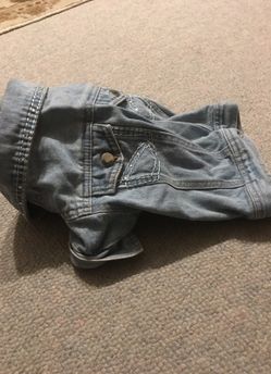 Doggie denim jacket small