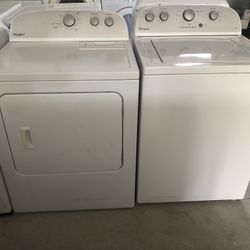 Matching Whirlpool Washer & Electric Dryer 