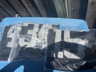 6XL Black Raiders Jersey’s Size 6XL