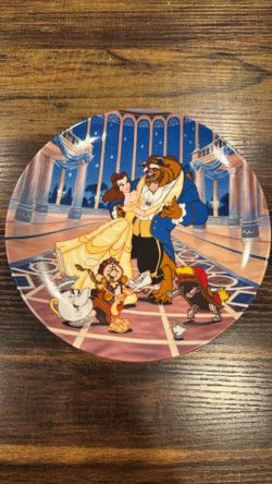 Disney Beauty and the Beast - Collectors Plate