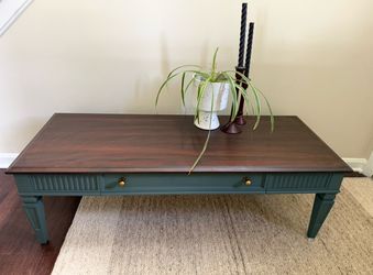 Refinished coffee table