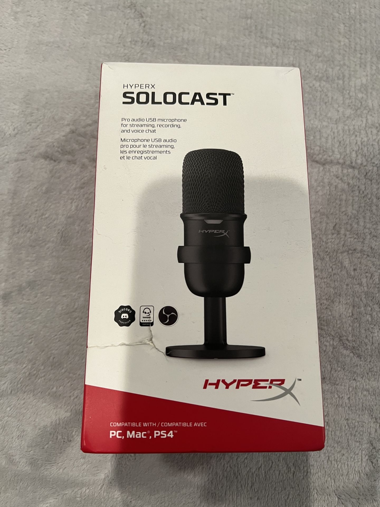 HyperX Solo Cast USB Microphone