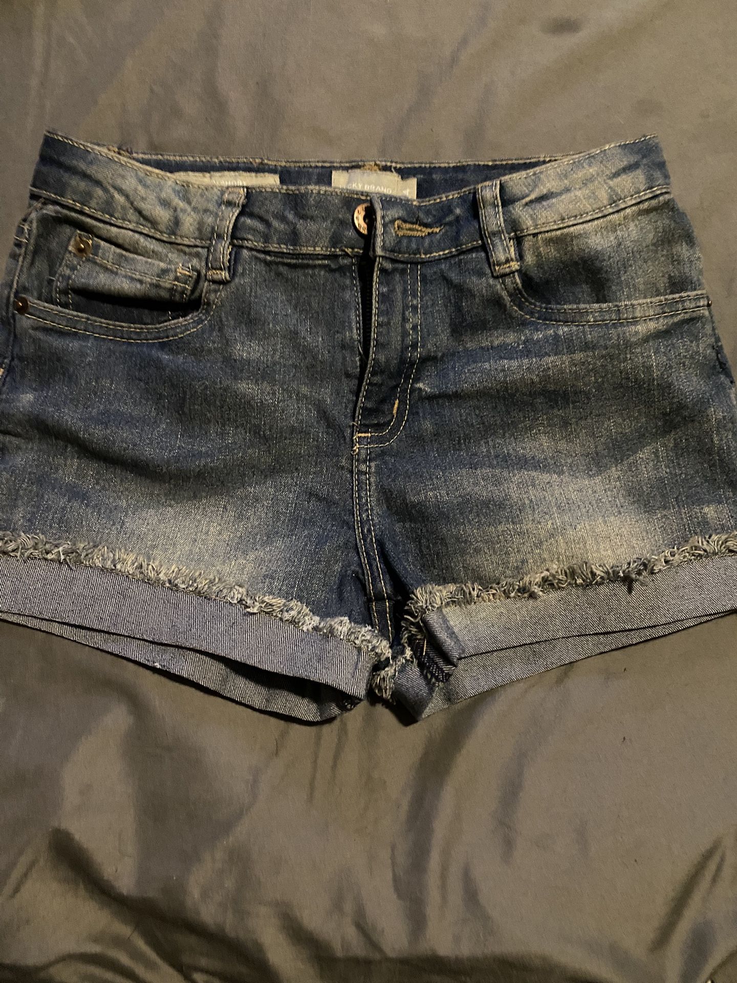 New Girls Jean Shorts Size 14-16