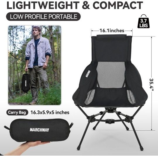 NEW MARCHWAY COMPACT HIGH BACK CHAIR