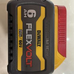 New Dewalt 6ah 20vlt 60vlt Battery