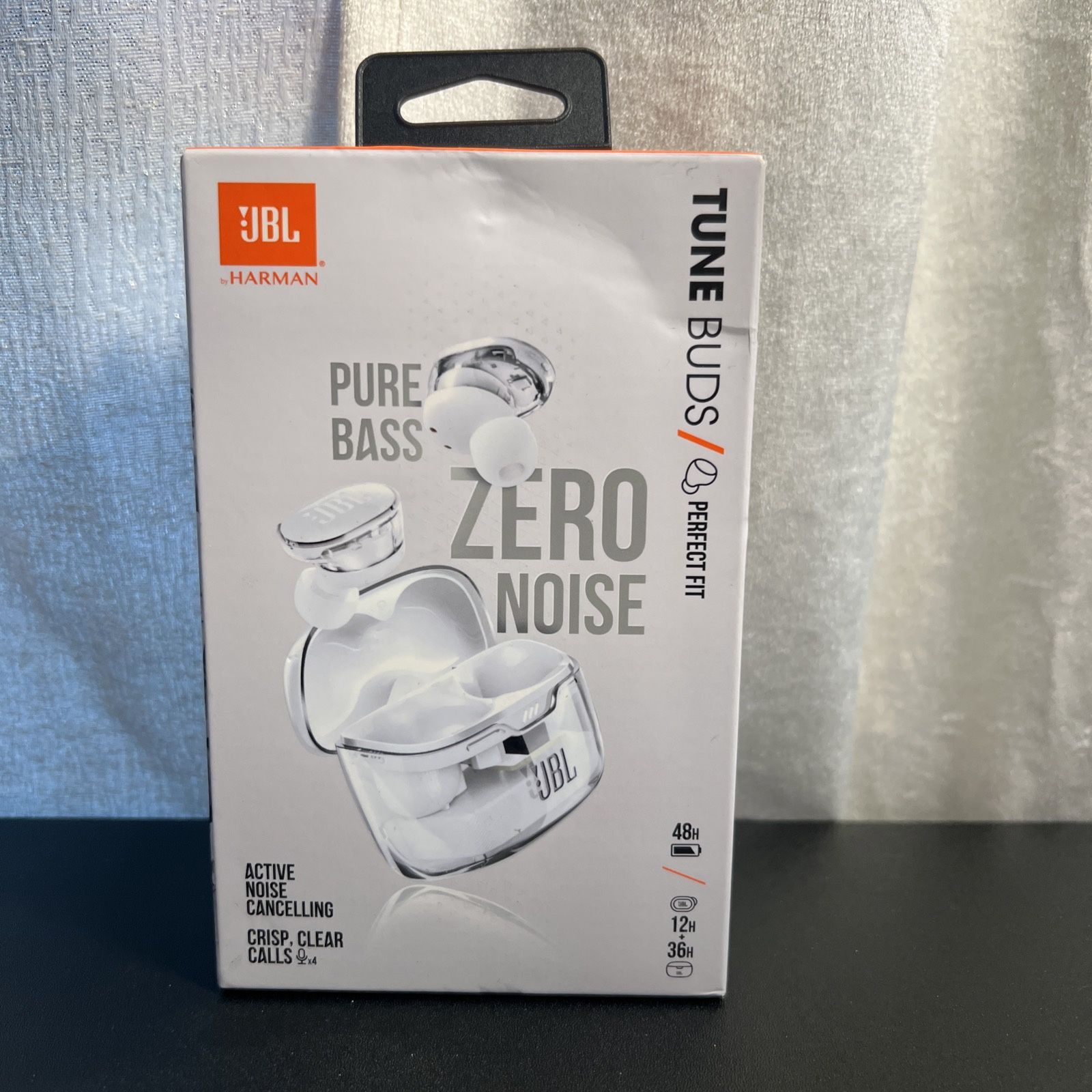 JBL Tune Buds True Wireless Bluetooth Noise Canceling Earbuds - Ghost White