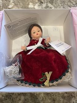 New In Box! Madame Alexander Victorian Christmas Doll