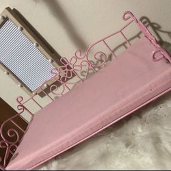 Battat Our Generation Pink Iron Day Bed & Mattress for 18" AG OG Dolls Furniture