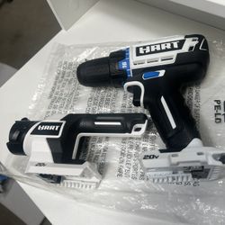 1/2” Drill HART 20-Volt And Led Light