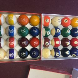 Pool balls