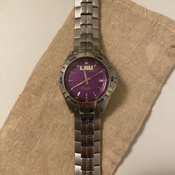 Men's Fossil LSU Tigers Watch