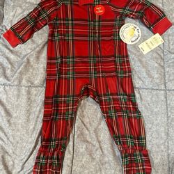 Family PJ for Macys NWT Size 12 month, Christmas theme
