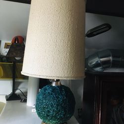 Vintage Resin Lamp From The 60s
