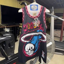 Miami Heat Jersey Lebron & Wade Brand X Jersey Unworn w/ Tags size Small