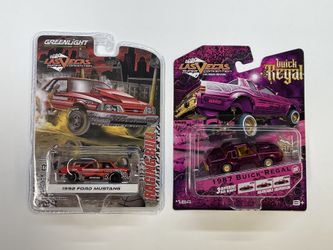 GREENLIGHT 1992 FORD MUSTANG/MAISTO 1987 BUICK REGAL
