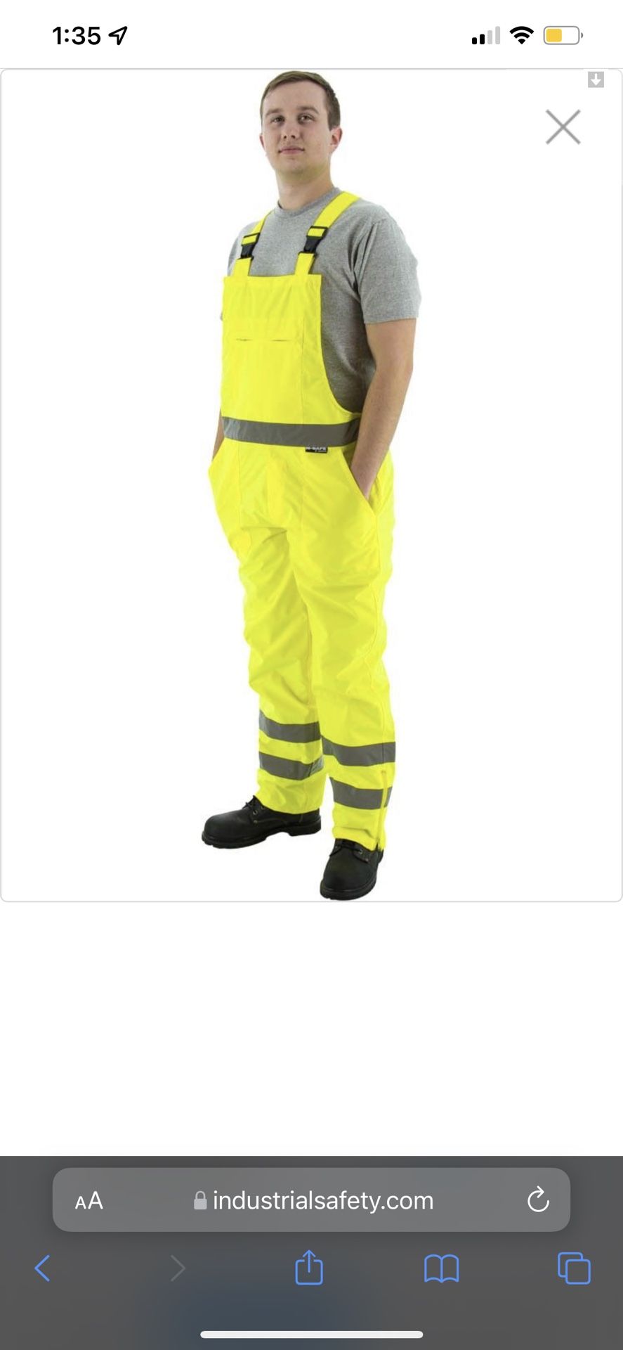 Majestic 75-2353/ Bib Rain Pants 3XL