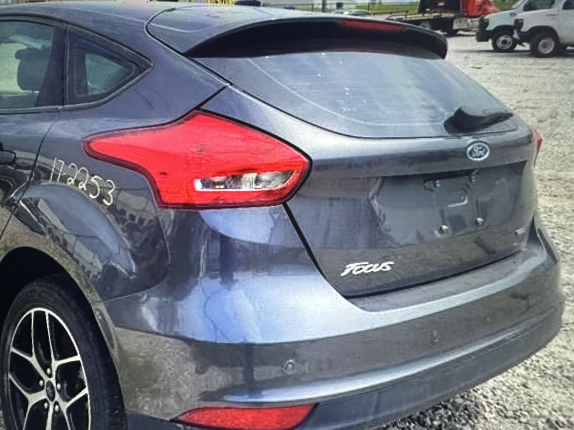 2016 Ford Focus Bumper Tailgate Taillights