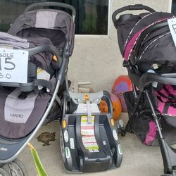 Chicco And Graco Stroller Set