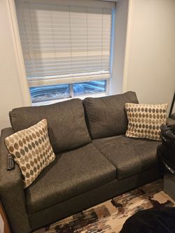 Couches with full bed