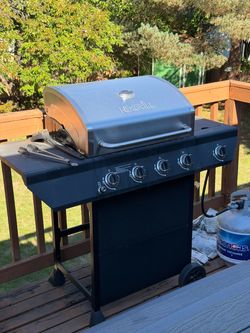 Nexgrill 5-Burner Propane Gas Grill with Stainless Steel Lid
