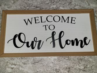 Home Decor Sign 