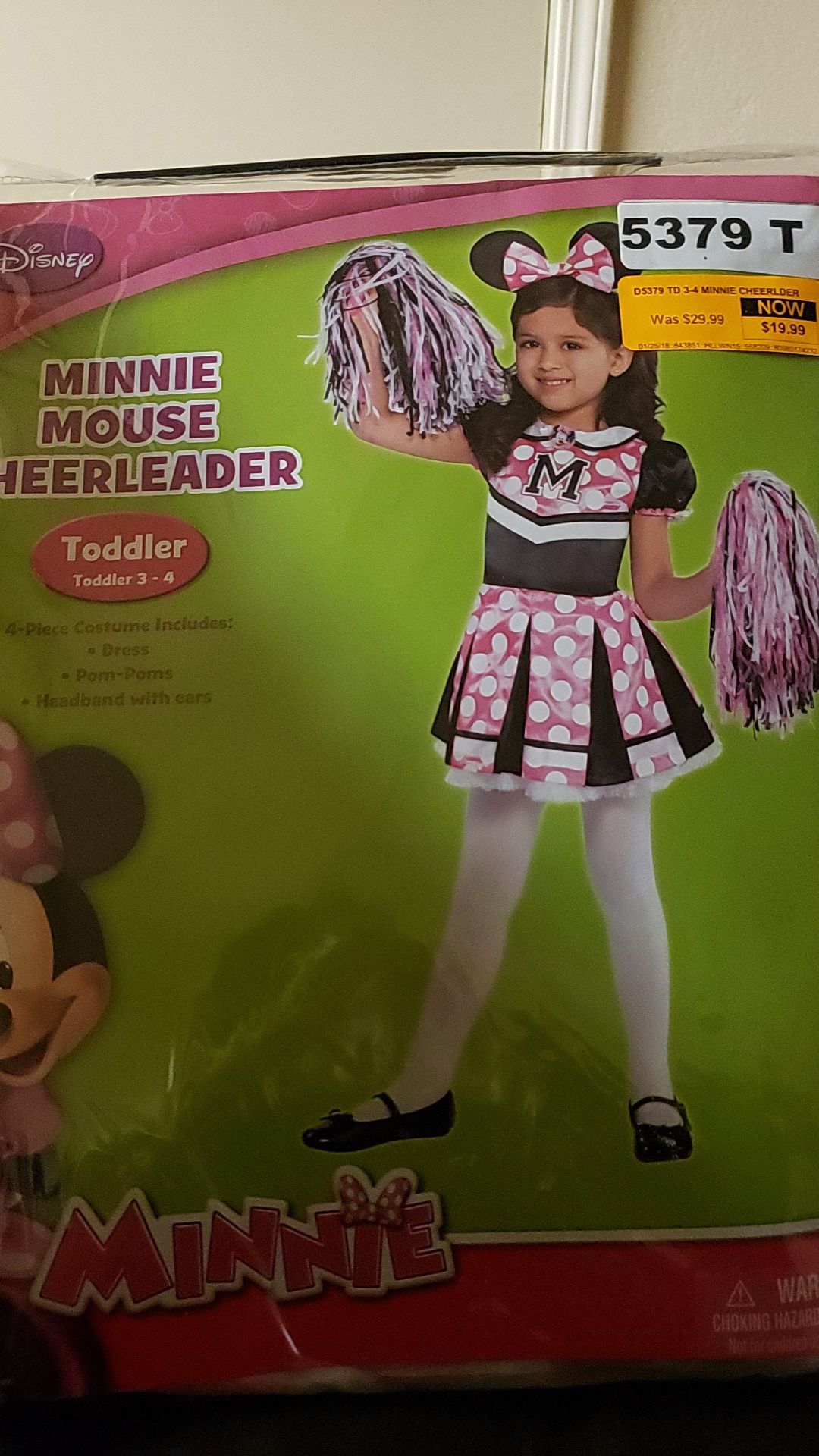 Minnie mouse cheerleader