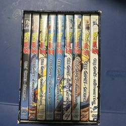 Dragon ball Z Cell Games Episodes DVD collection 